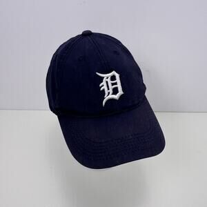 Youth Detroit Tigers Adjustable Hat Cap Polyester Boys MLB Baseball Blue